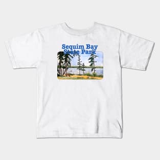 Sequim Bay State Park, Washington Kids T-Shirt